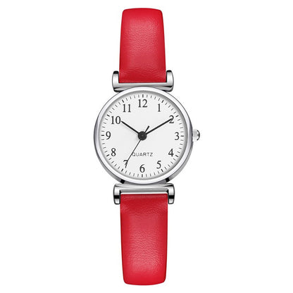 Small And Simple Temperament Student Quartz Watch With Thin Strap Limorista