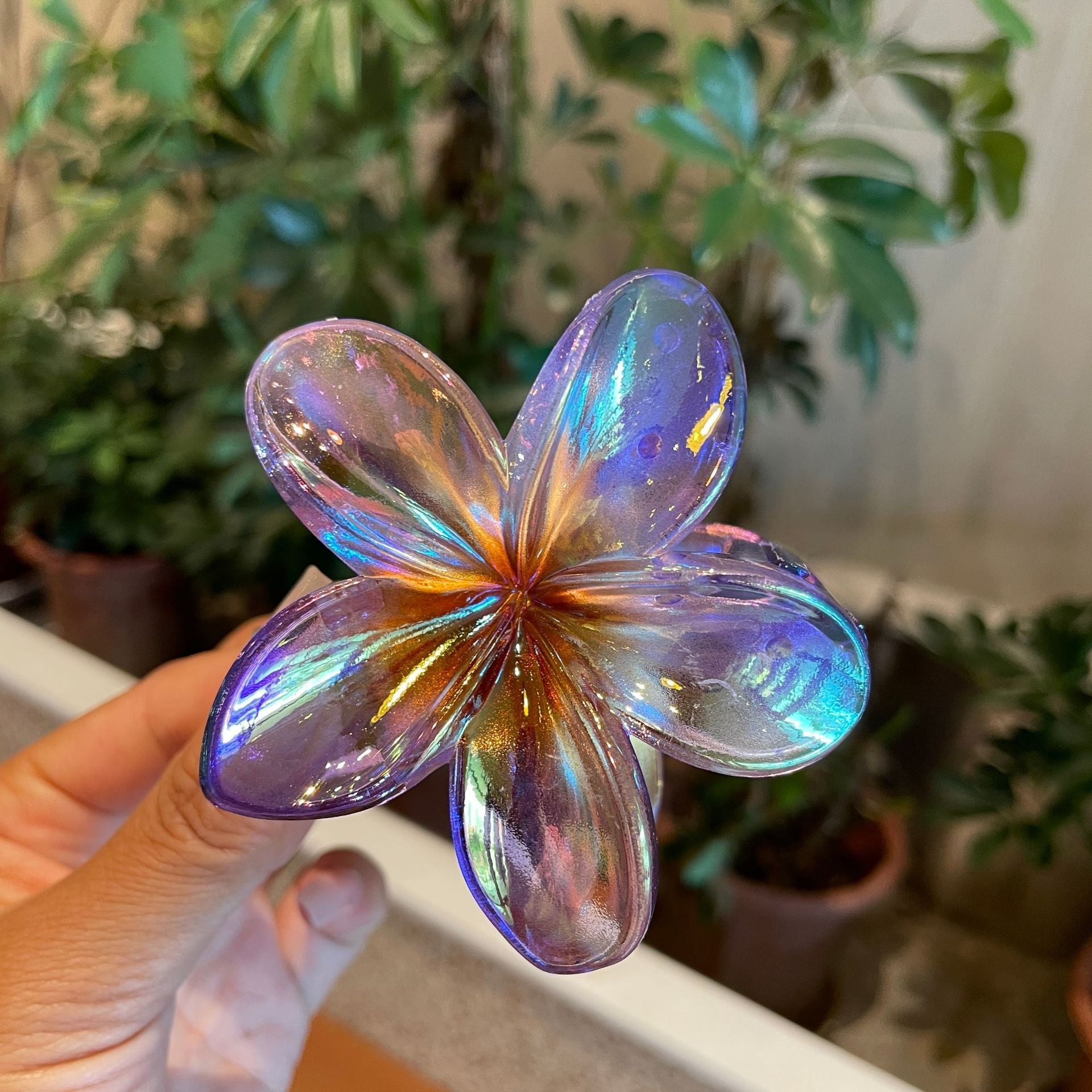 Flower Barrettes Women&
