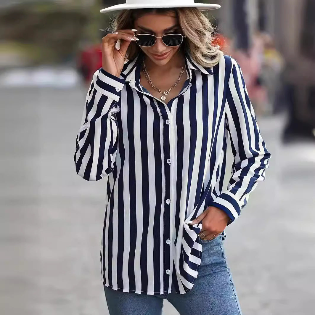 New Striped Colorful Women&