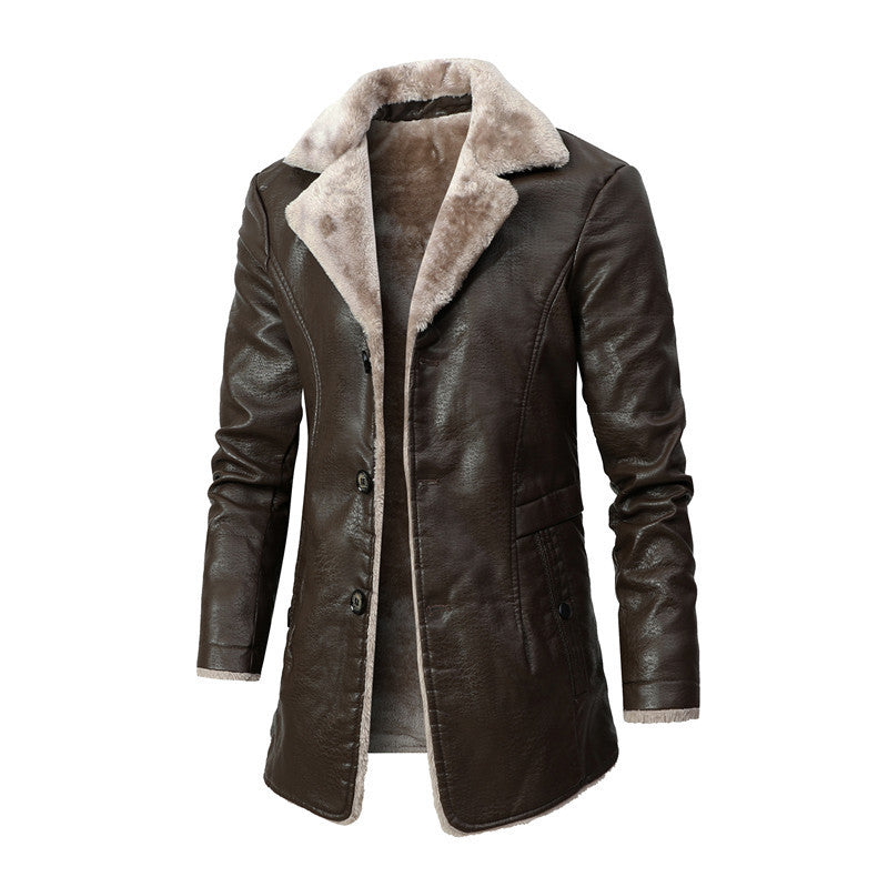 Plush Large Lapel Suit Fur Plush Jacket Men Limorista