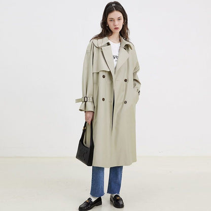 New Mid-length Trench Coat For Women Limorista
