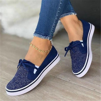 Fall New Flat Shoes Female Low Top Shallow Mouth Limorista