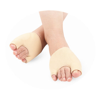 Forefoot Pad Silicone Belt Cloth U-shaped Pain Relief Three-hole Hallux Valgus Correction Big Toe Care Set Limorista