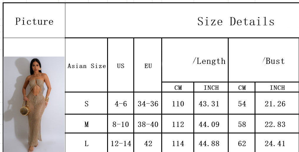 Fashion Personality Sleeveless Knitted Dress Women Limorista