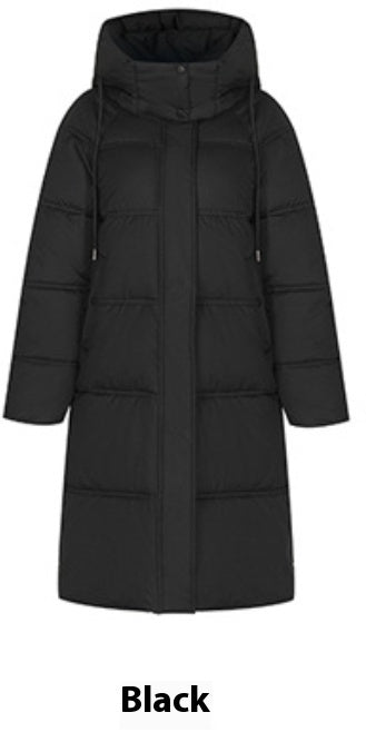 Long Over The Knee Thickened Hooded Jacket Limorista