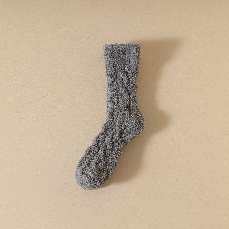 Coral Fleece Socks Women&