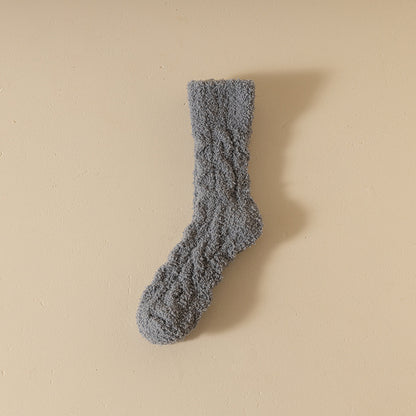 Coral Fleece Socks Women&