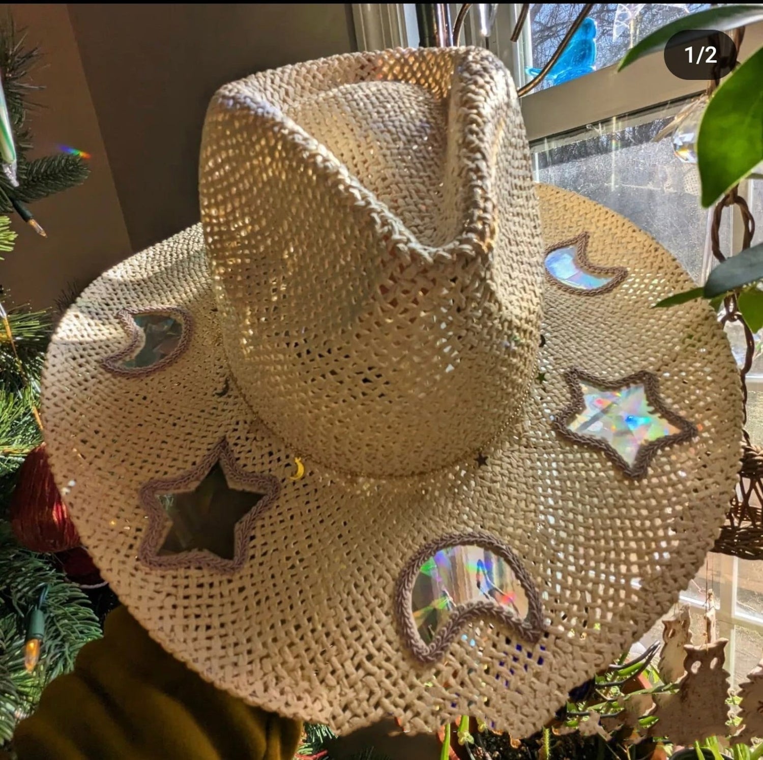 Sun Catcher Denim Sun Protection Braided Hat Limorista