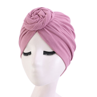 European And American Popular Donut Head Scarf Hat Limorista