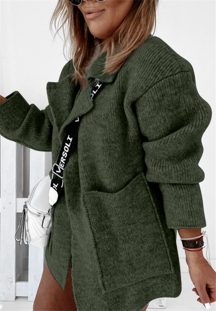 New Product Fashion Print Ladies Woolen Coat Limorista