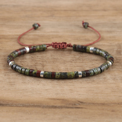 Spacer Beads Beaded Weave Bracelet Women&