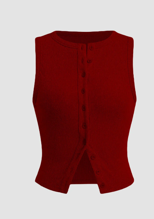 Slim Fit Sleeveless Waistcoat Vest Women Limorista