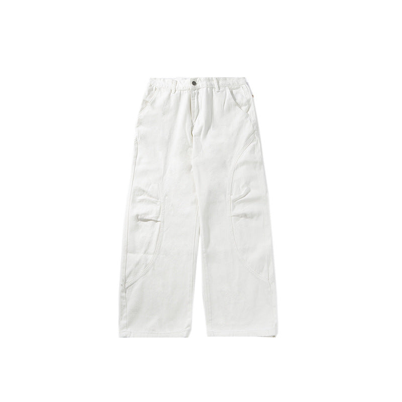 Japanese Curved Soft Pleat Casual Pants All-match Neutral Limorista