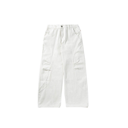 Japanese Curved Soft Pleat Casual Pants All-match Neutral Limorista