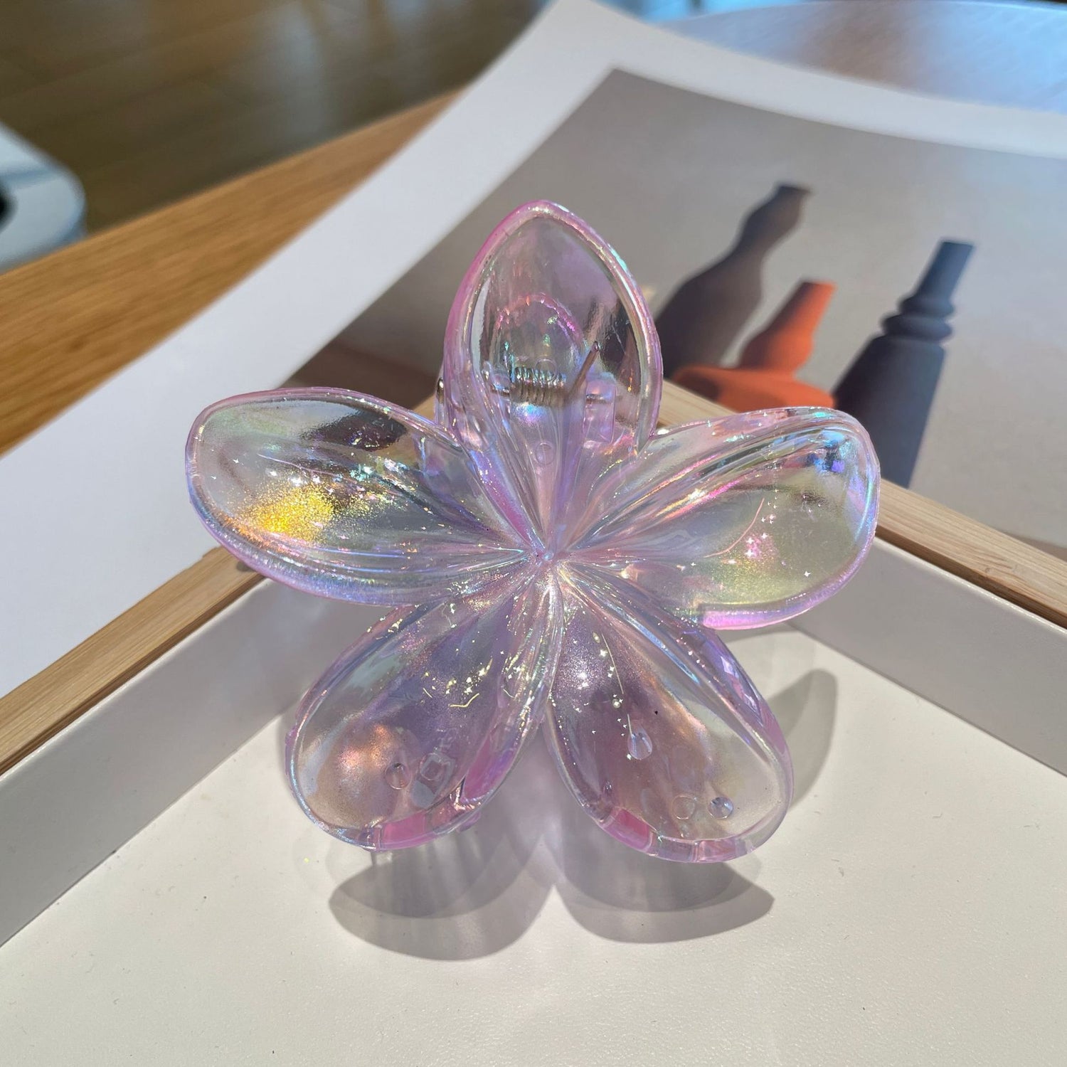 Flower Barrettes Women&