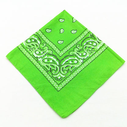 55 cm Polyester Turban Cashew Square Scarf Limorista