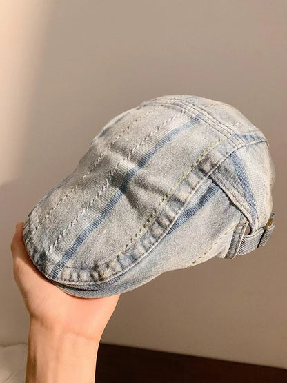 Washed Denim Advance Hats Women&