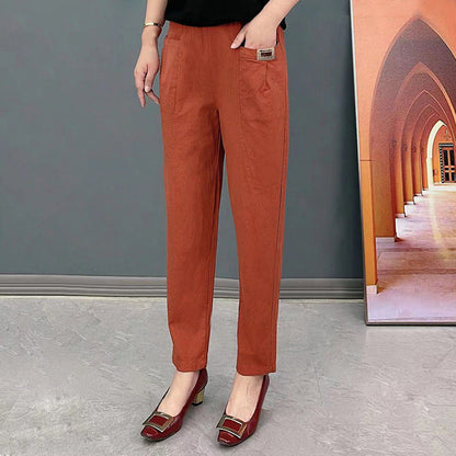 Leisure Commute All-matching Fashionable Pants Cover Belly Comfortable Limorista