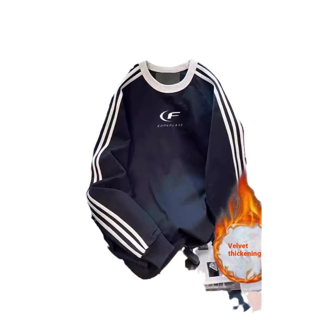 Fashion Brand Autumn And Winter Round Neck Long Sleeve Top Limorista