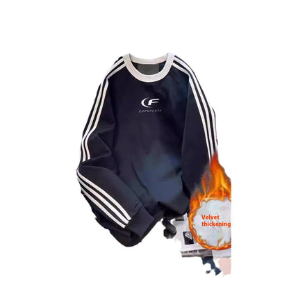 Fashion Brand Autumn And Winter Round Neck Long Sleeve Top Limorista