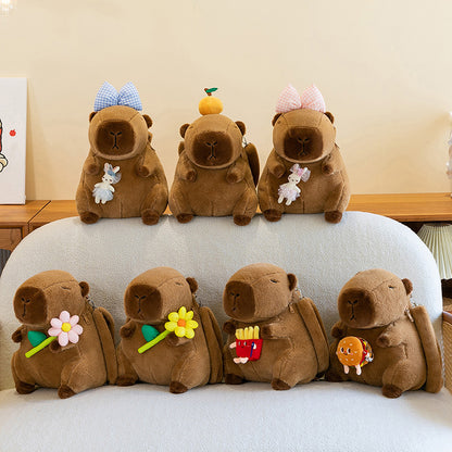 Capybara Backpack Plush Toy Creative Backpack Limorista