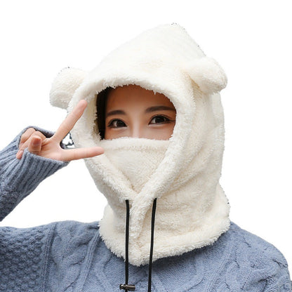 Bear ears scarf hat Limorista