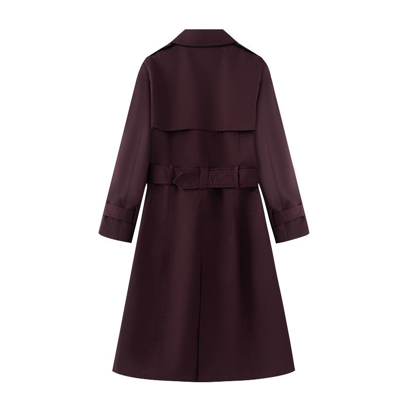 Trench Mid-length British Trench Coat Limorista
