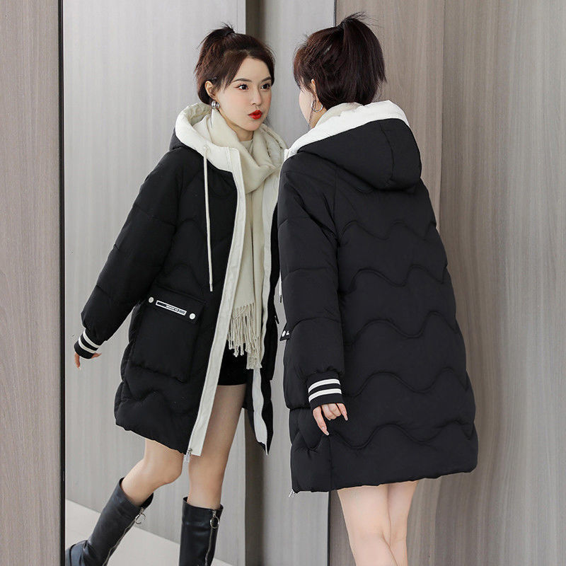 Mid Length Down Cotton Coat Limorista