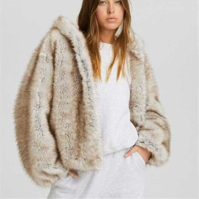 European And American Warm Artificial Fur Coat Limorista