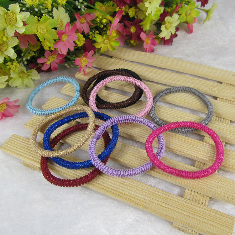 Fashion Hair Tie Cord Unembellished Elastic Band Limorista