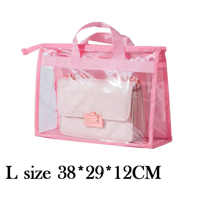 Bag Dust Bag Wardrobe Hanging Bag Storage Bag Pvc Transparent Waterproof Leather Bag Protection Storage Hanging Bag Limorista
