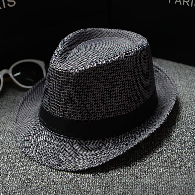 British Houndstooth European And American Sun Hats For Men Limorista