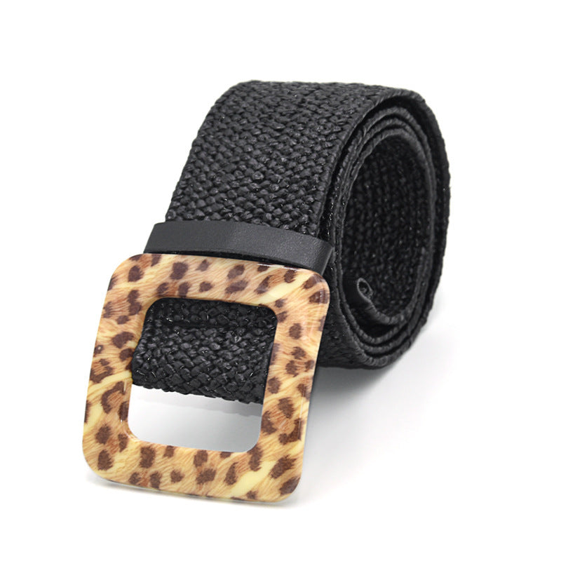 Bohemian Holiday Linen Woven Belt Limorista