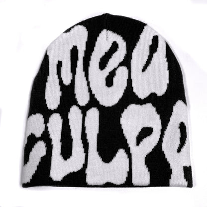 Jacquard Double-sided Acrylic Knitted Hat Without Curling Edges Limorista