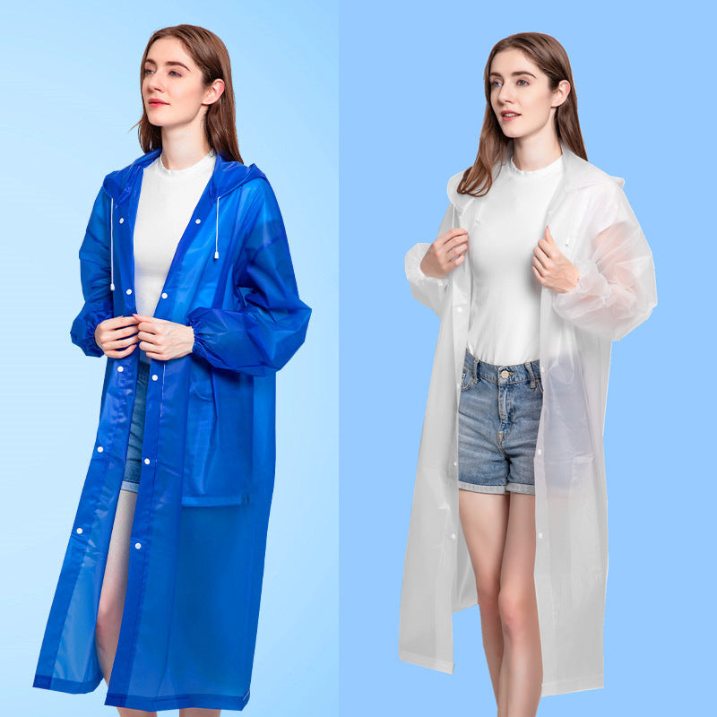 Non-disposable Adult Thickened Transparent 140g Raincoat Limorista