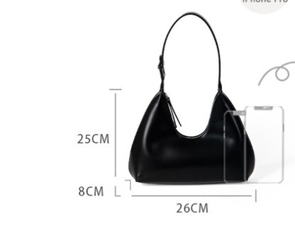 Korean Niche Design One Shoulder Underarm Baguette Bag Limorista