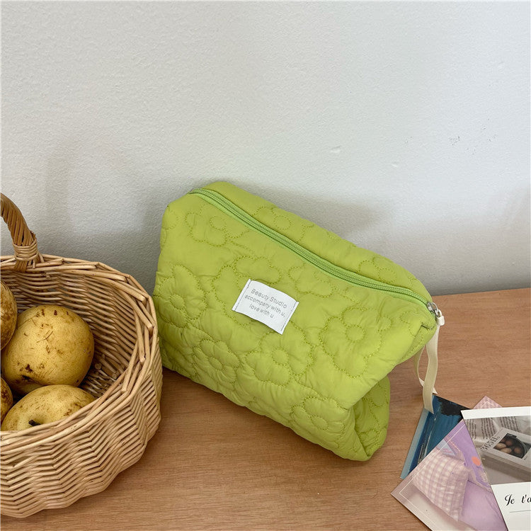 Ins Soft Flower Cosmetic Bag Limorista