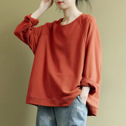 Casual Loose-fitting Plus Size Pullover Women Limorista
