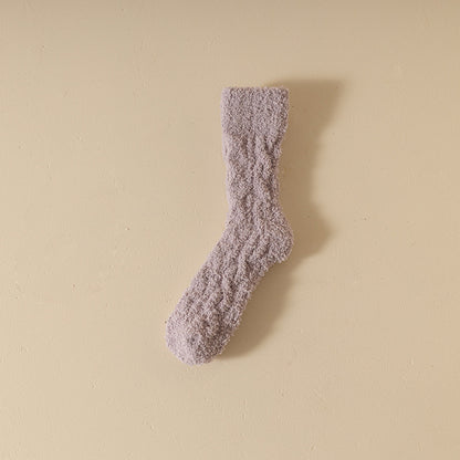 Coral Fleece Socks Women&