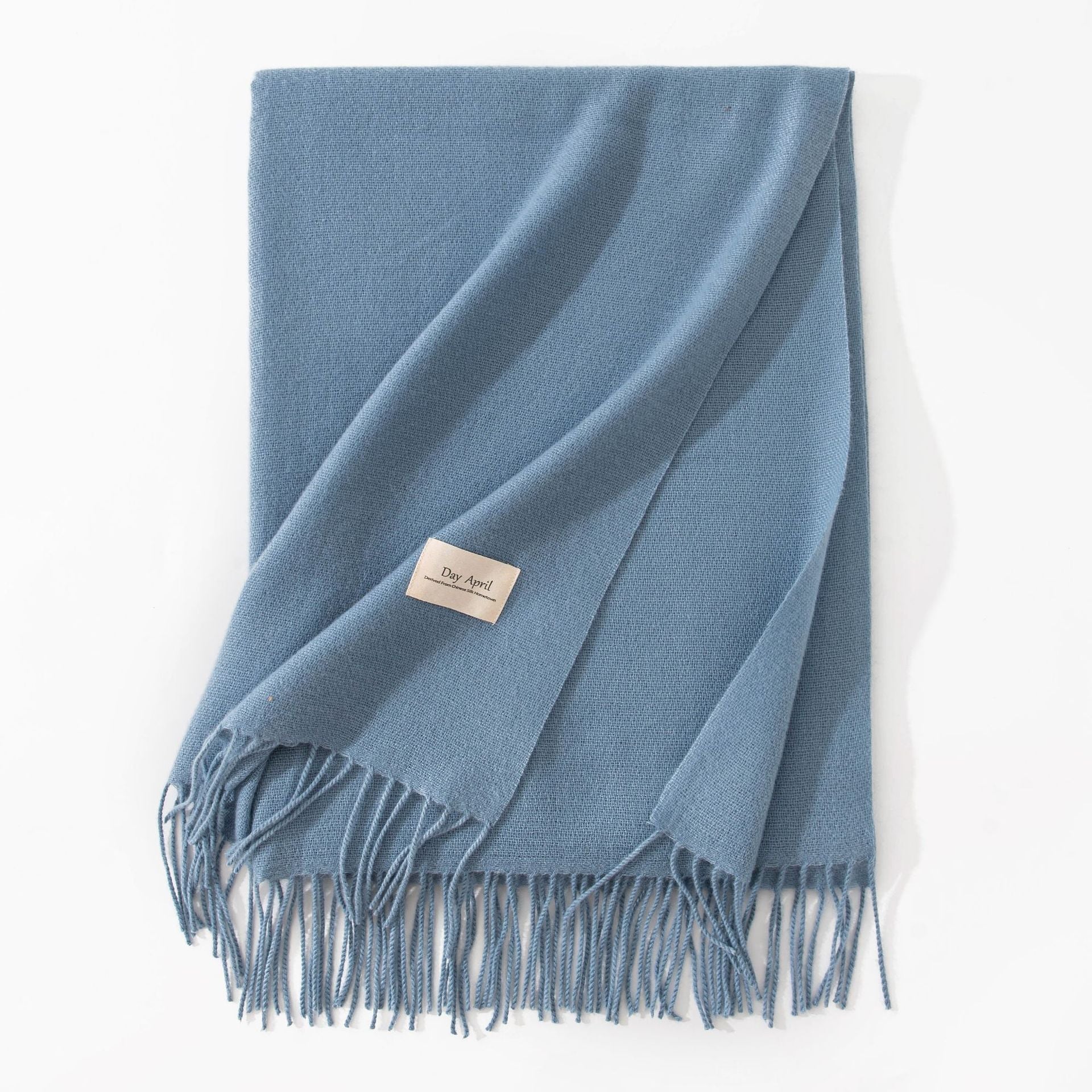 Pure Color Artificial Cashmere Scarf Women&