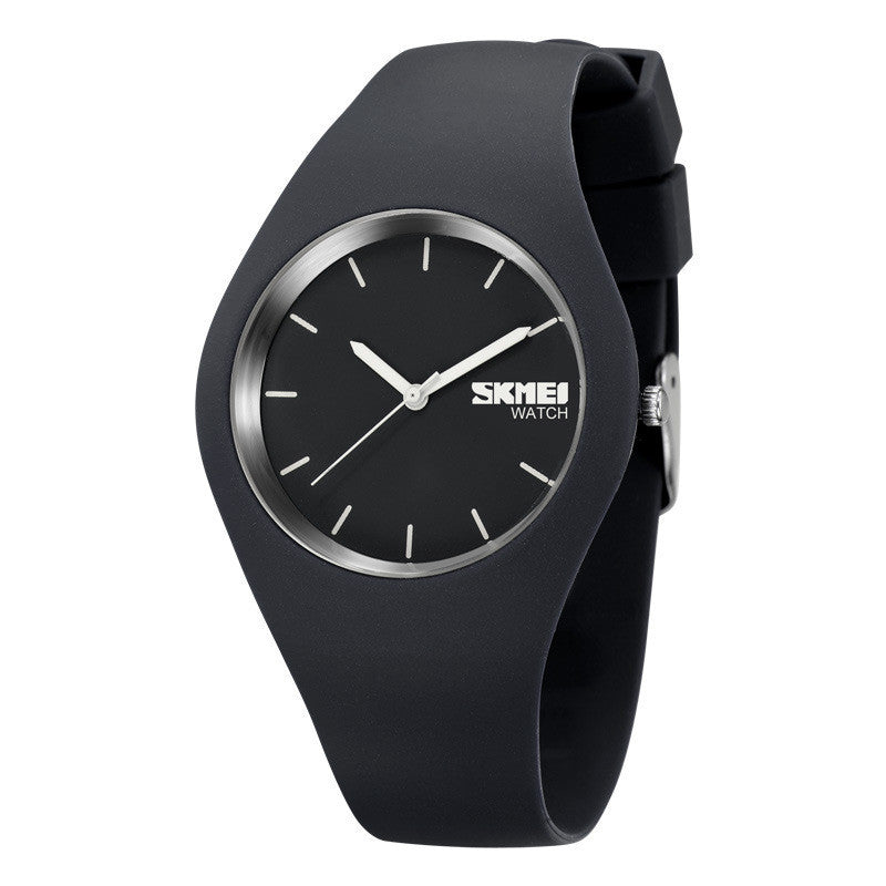 Fashion Simple Jelly Color Couple Waterproof Watch Limorista