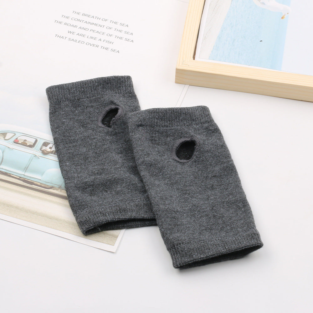 Winter Cotton Gloves Half Finger Sports Fingerless Gloves Knitted Limorista