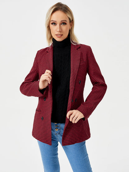 Womens Casual Blazer Jacket  Long Sleeve Work 0ffice Blazer Lapel  Jacket Limorista