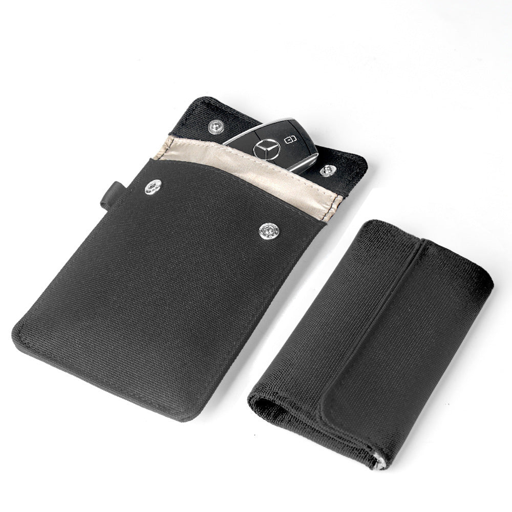 Car Key Shield Bag Vertical Model In Square Shape Limorista