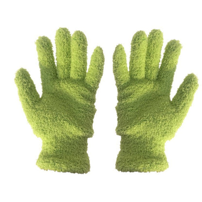 Half Velvet Comfortable Fine Fiber Dust Gloves Limorista