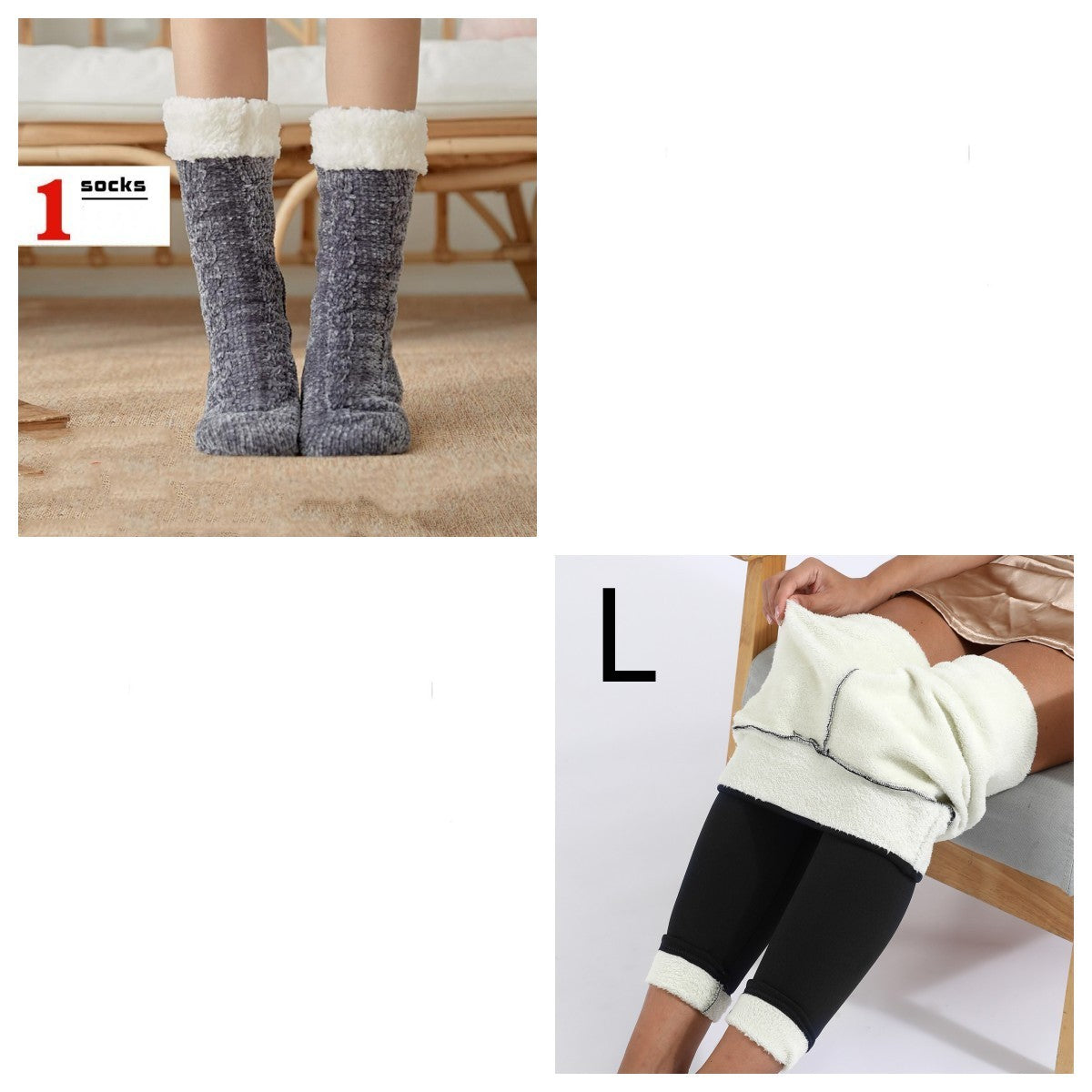 Socks Children Plush Floor Socks Home Slippers Limorista