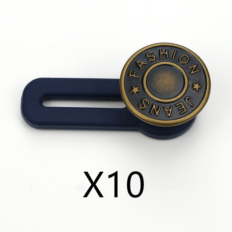 No Sew Jeans With Adjustable Expansion Waist Button Limorista