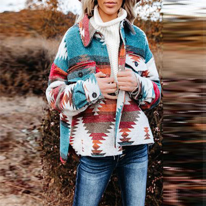 Autumn And Winter New Retro Ethnic Geometry Limorista