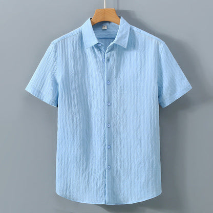 Men Sun-proof Shirt Loose Cotton Breathable Limorista