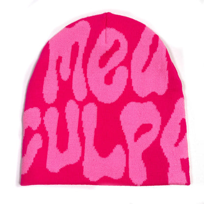 Jacquard Double-sided Acrylic Knitted Hat Without Curling Edges Limorista